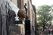 Uctění památku Milady Horákové - hrob Milady Horákové na pražském Vyšehradě
