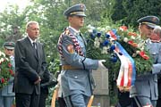 Uctění památku Milady Horákové - premiér Mirek Topolánek