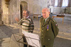 Vernisáž výstavy, Cheb 21. 8.2007 - Jeden z chebských signatářů plk. František Svatuška