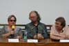 Mezinárodní konference „Bezpečnostní aparát, propaganda a Pražské jaro”- Agnieszka Hollandová, Jaroslav Suk a Petruška Šustrová Mezinárodní konference „Bezpečnostní aparát, propaganda a Pražské jaro” - Agnieszka Hollandová, Jaroslav Suk a Petruška Šustrová