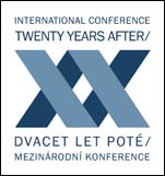 Logo konference „Dvacet let poté: Komunistické režimy ve střední a východní Evropě jako společné dědictví“ Logo konference „Dvacet let poté: Komunistické režimy ve střední a východní Evropě jako společné dědictví“