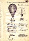Nákres výzvědného balonu z archivů Stb Nákres výzvědného balonu z archivů Stb