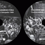 Potisk DVD Občanské fórum, den první - vznik Občanského fóra v dokumentech a fotografiích - ilustrační foto