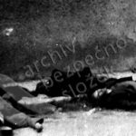 Oběti hromadné vraždy spáchané příslušníky SS v ulici Pod Habrovou v Praha5 - Barrandov (zdroj: ABS)