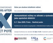 Pozvánka na mezinárodní konferenci „20 YEARS AFTER“
