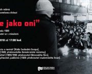 Pozvánka na panelovou diskuzi „Nejsme jako oni“