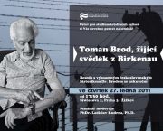 Pozvánka na seminář „Toman Brod, žijící svědek z Birkenau“
