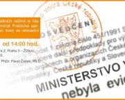 Pozvánka na seminář „Praktická aplikace lustračních zákonů“