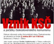 Pozvánka na seminář „Vznik KSČ a počátky československého komunismu“