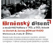 Pozvánka na seminář „Brněnský disent a nezávislá kultura v 70. a 80. letech“