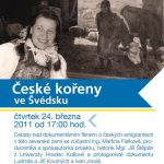 Pozvánka na seminář „České kořeny ve Švédsku“ (ÚSTR, 24.3.2011)