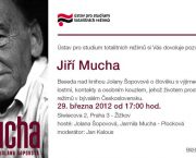 Pozvánka na seminář Jiří Mucha