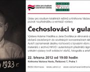 Pozvánka na výstavu Čechoslováci v gulagu
