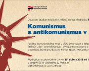 Pozvánka na přednášku Komunismus a antikomunismus v Americe