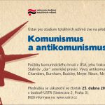 Pozvánka na přednášku Romana Jocha Komunismus a antikomunismus v Americe (Praha, ÚSTR, 25.04.2013)