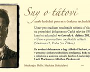 Pozvánka na promítání dokumentu Sny o tátovi