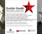 Pozvánka na konferenci Gustáv Husák