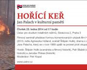 Pozvánka na seminář Jan Palach v kulturní paměti