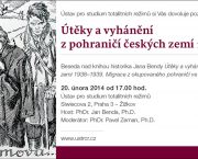 Pozvánka na seminář o pomnichovské migraci z pohraničí 1938–1939