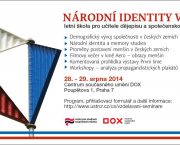 Národní identity ve škole – letní škola 2014
