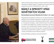 Prahu navštívil Revaz Cincadze, jeden z protestujících proti invazi do Československa v srpnu 1968