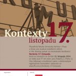 Pozvánka na konferenci Kontexty 17. listopadu (Praha, FF UK, 13.11.2014)