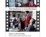 Pozvánka na filmový seminář Normalizace a transformace
