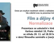Prezentace knihy Film a dějiny 4: Normalizace