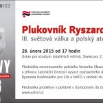 Pozvánka na přednášku Plukovník Ryszard Kukliński – III. světová válka a polský atomový holocaust (Praha, ÚSTR, 26.02.2015)