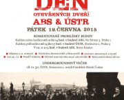 Den otevřených dveří ABS a ÚSTR