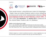 Konference o činnosti československých zpravodajských služeb