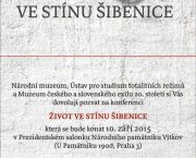 Pozvánka na konferenci Život ve stínu šibenice
