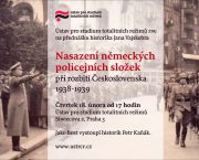 Seminář o nasazení německých policejních složek při rozbití Československa 1938–1939