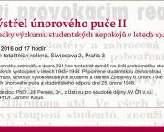 Seminář o studentských demonstracích v letech 1945–1948