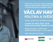 Politika a svědomí: výstava k nedožitým osmdesátinám Václava Havla