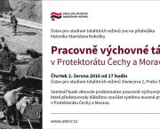 Přednáška o pracovně výchovných táborech v Protektorátu Čechy a Morava