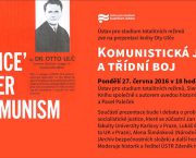 Prezentace knihy Komunistická justice a třídní boj