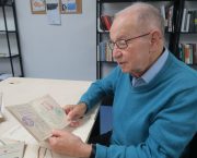 Do ÚSTR a ABS zavítal Petr Arton, veterán 2. světové války