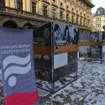 Vernisáž výstavy na náměstí Václava Havla v Praze