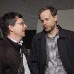 Marek Šlapal a Jan Press (ředitel Moravské galerie v Brně)