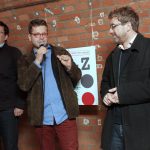 Marek Šlapal, Pavel Paleček (iniciátor projektu Kryt 10-Z), Martin Ander (náměstek primátora města Brna)