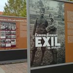 Výstava Československý exil 20. století na Sofijském náměstí v Praze