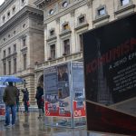 Výstava Komunismus a jeho epocha na náměstí Václava Havla v Praze