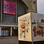 Výstava Fotbal v undergroundu, autoři komiksu Hza Bažant a Boris Jedinák