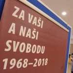 Vernisáž výstavy Za vaši a naši svobodu na Univerzitě Pardubice