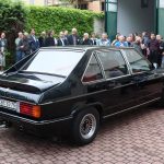 Součástí akce byla i automobilová připomínka let minulých v podobě papalášské limuzíny Tatry 613