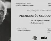 KONFERENCE: Prezidentův osudový úděl