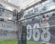 UDÁLOST: Mural u pomníku Siwiece na budově ÚSTR
