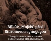 Ve spolupráci s Židovským muzeem v Praze jsme uspořádali přednášku Martina Jindry o osudu sochy Mojžíše od Františka Bílka