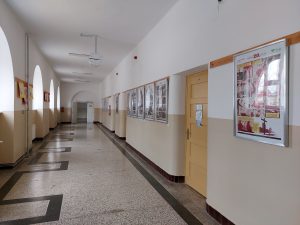 Výstava "Ještě jsme ve válce" na Gymnáziu a OA Pelhřimov